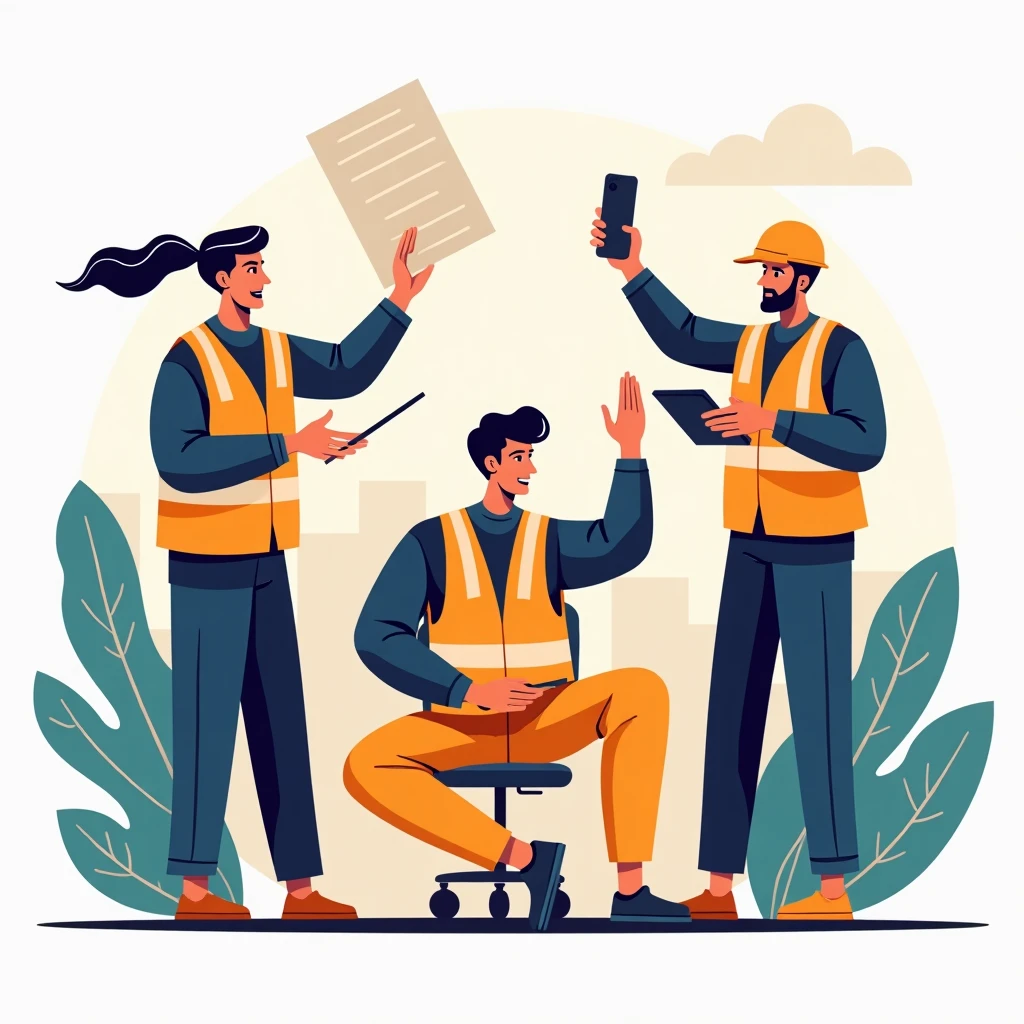 製造業で働く熟練工