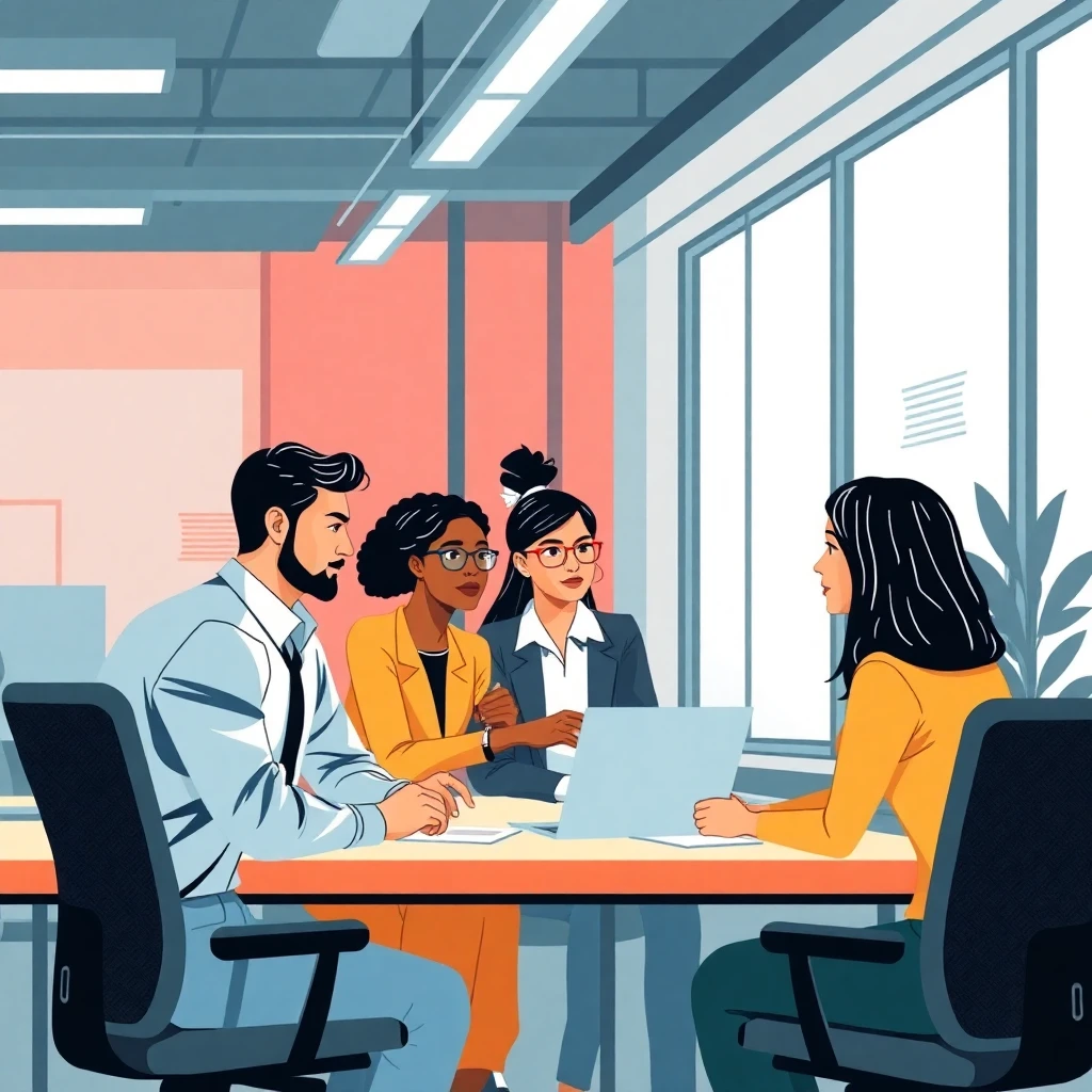 Collaborative office setting