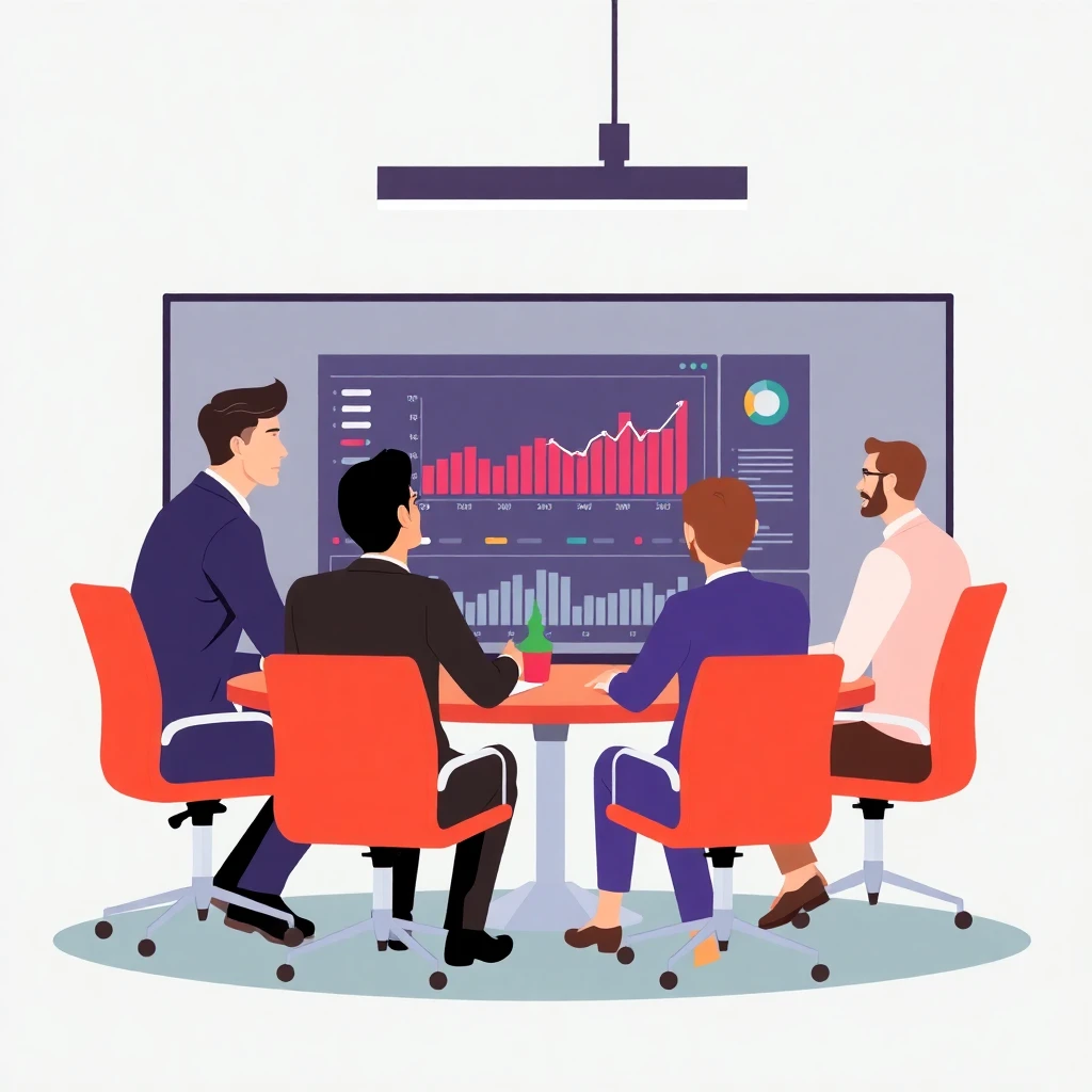 Reunión ejecutiva sobre estrategias