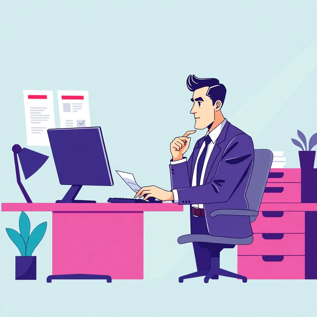 Professionnel consultant des offres d'emploi