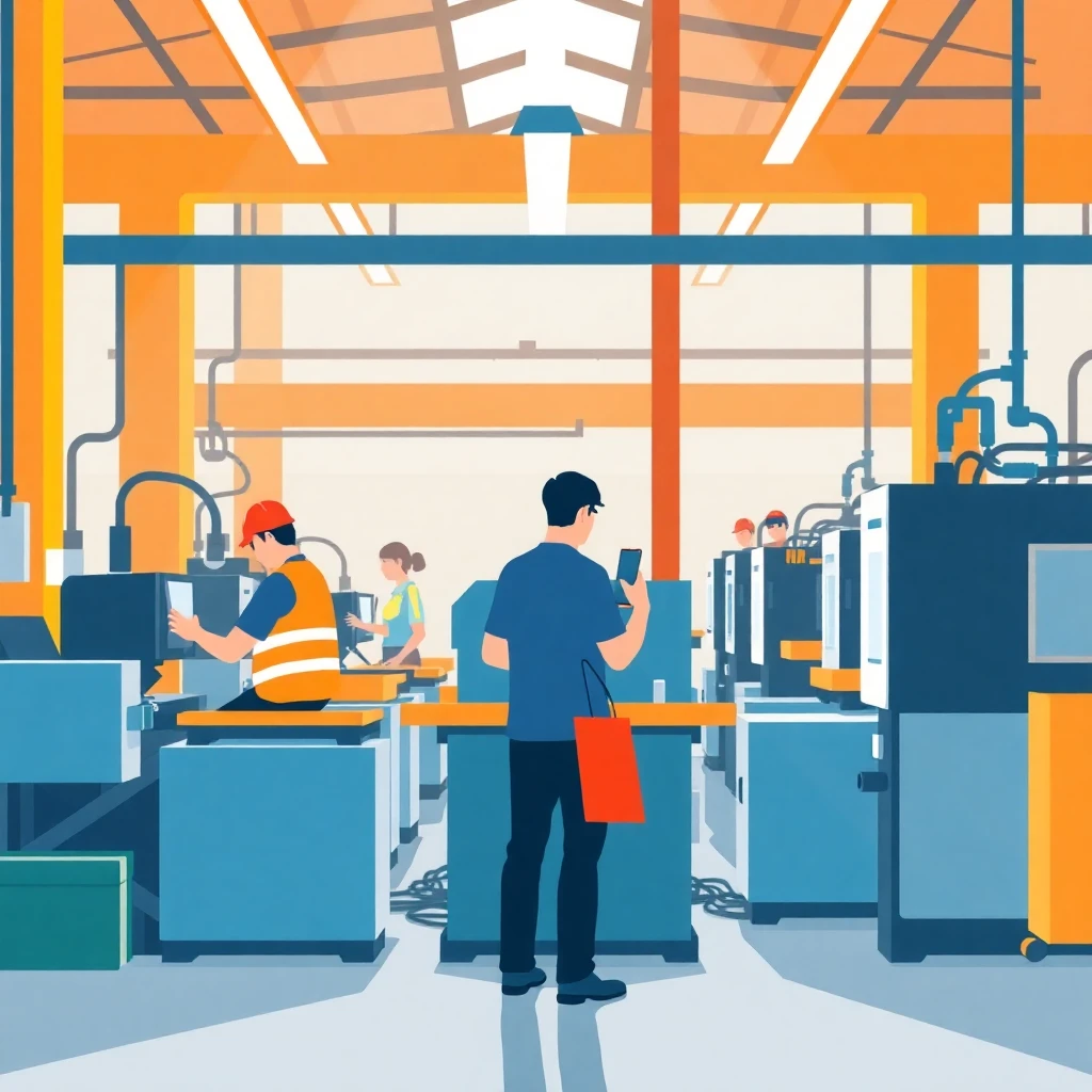 Usine de production