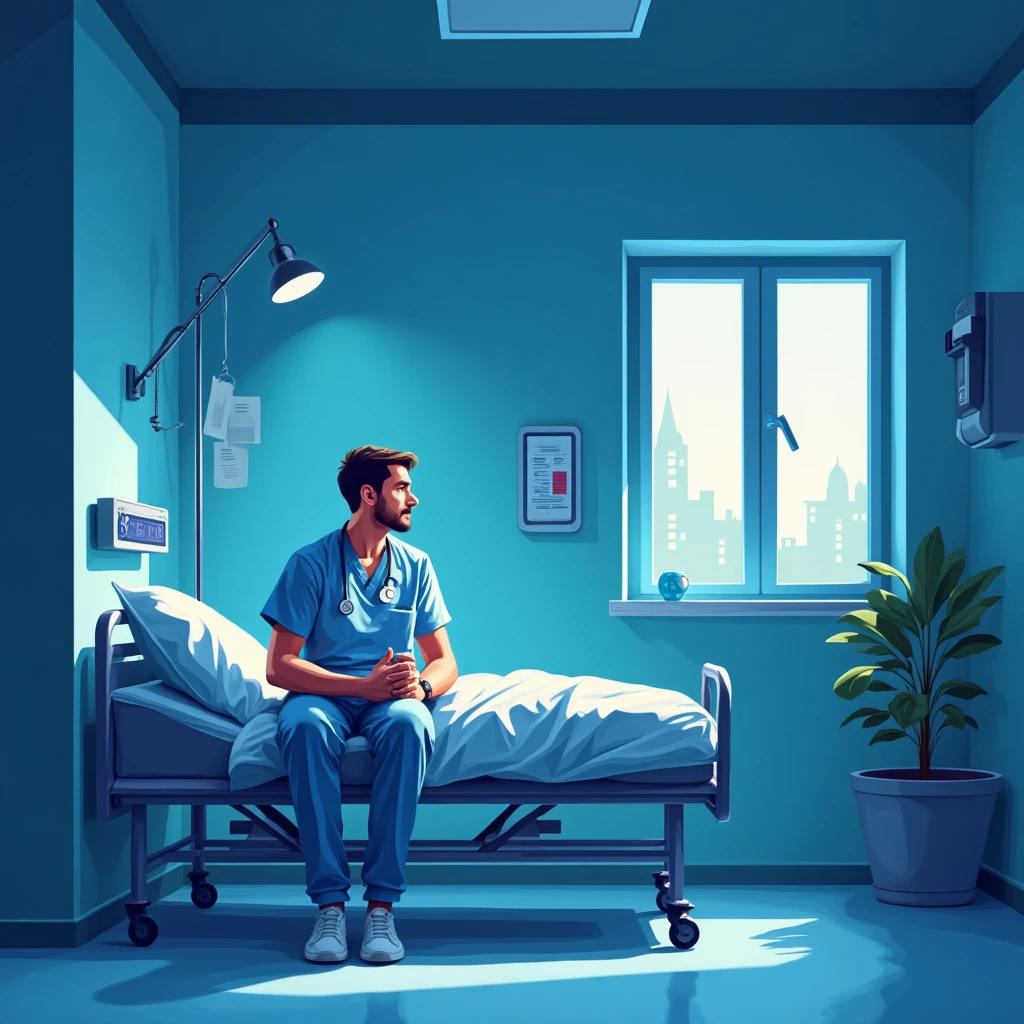 Shift de nuit en milieu hospitalier