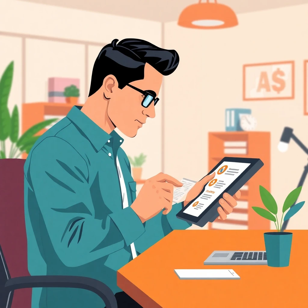 Revisando ofertas de trabajo