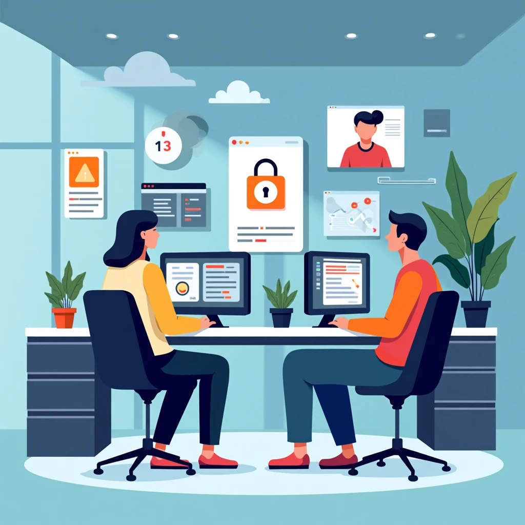 Ambiente de trabajo en seguridad