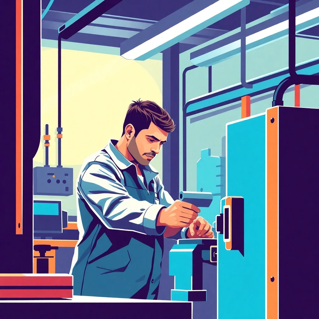 Technician role in action