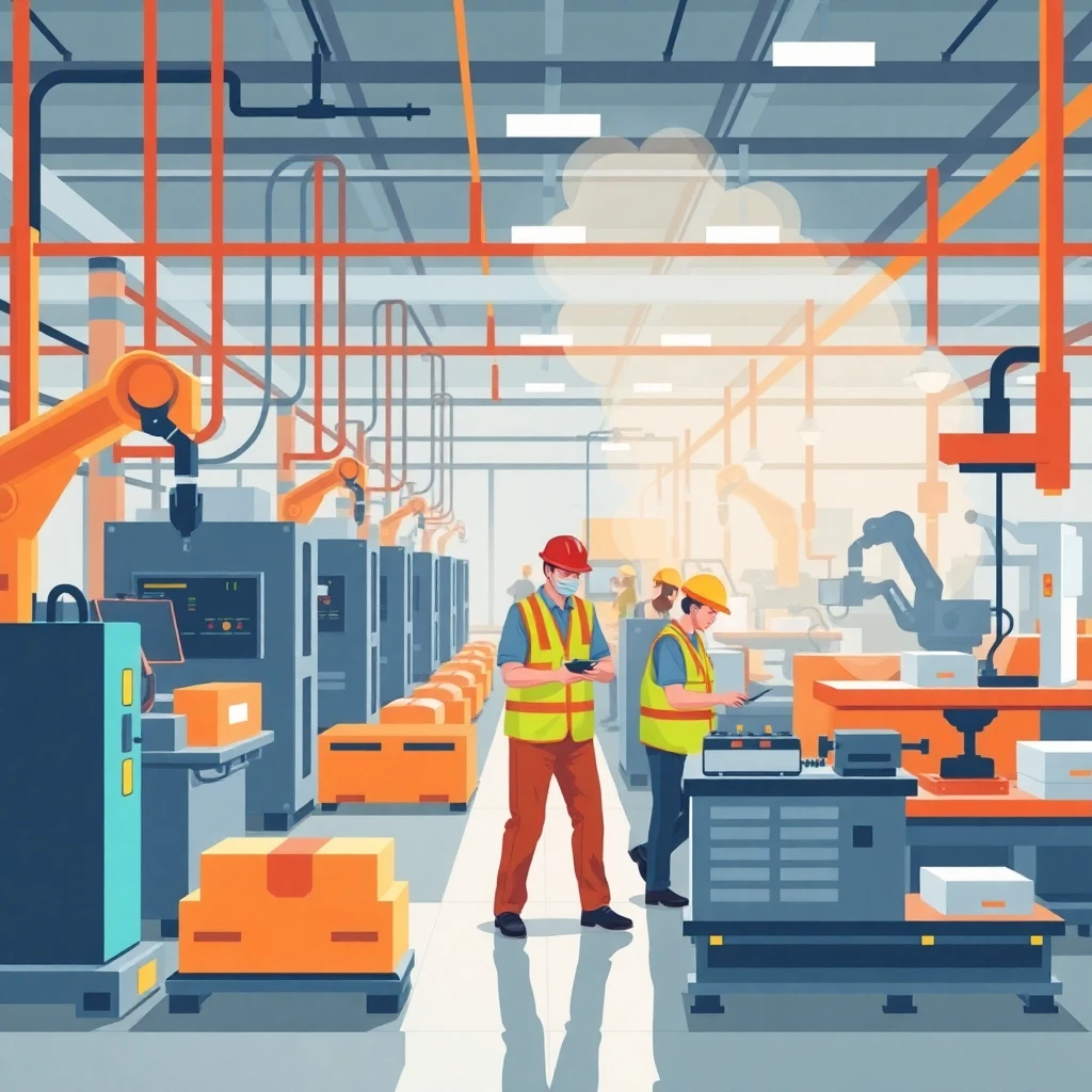 Factory setting with automation