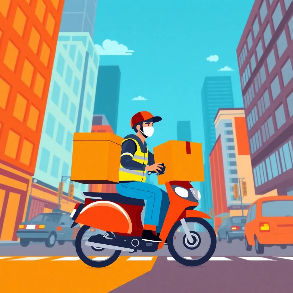 High-growth delivery job