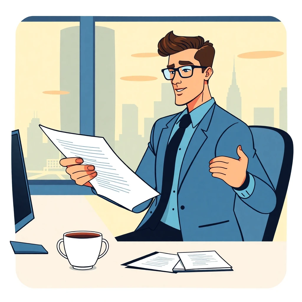 Reviewing managerial job offers