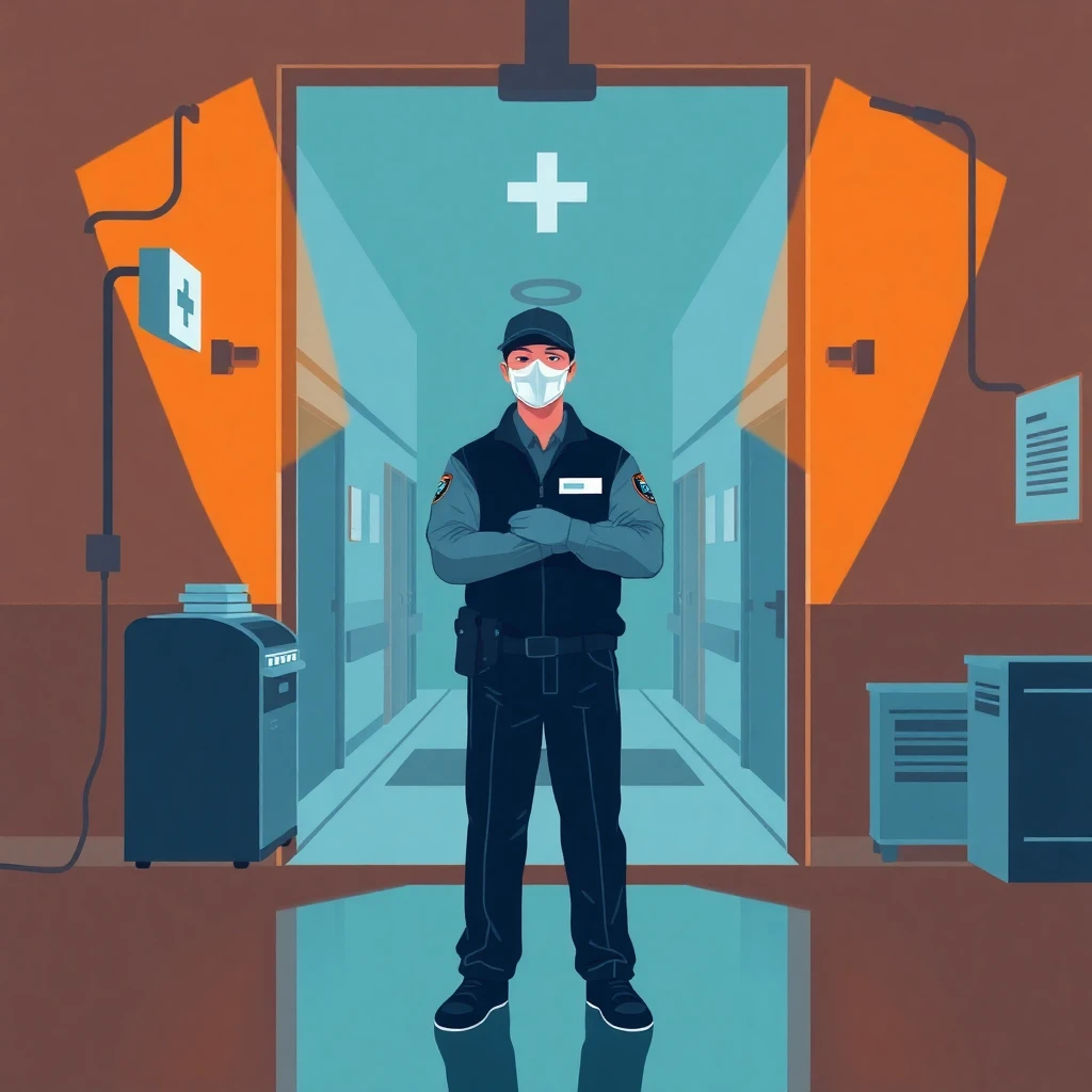 Healthcare security guard