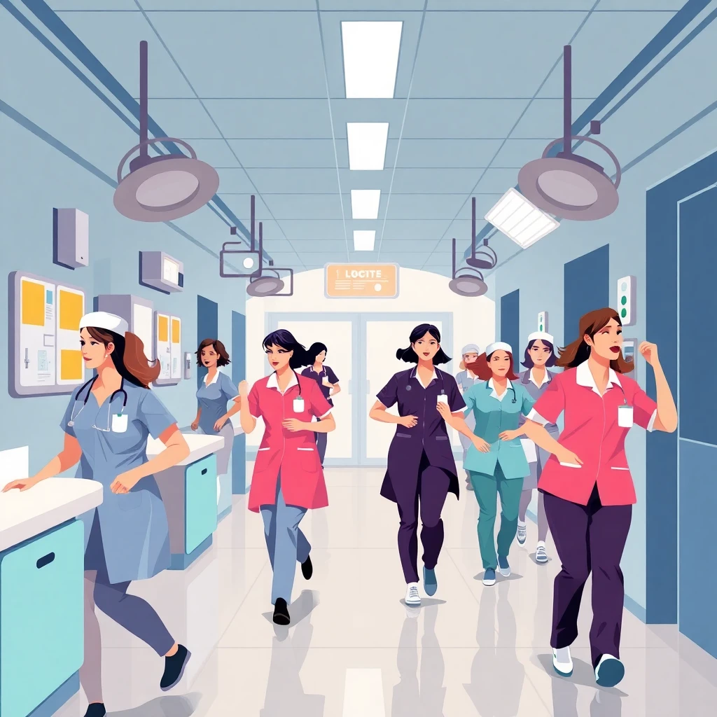 Fast-paced hospital setting