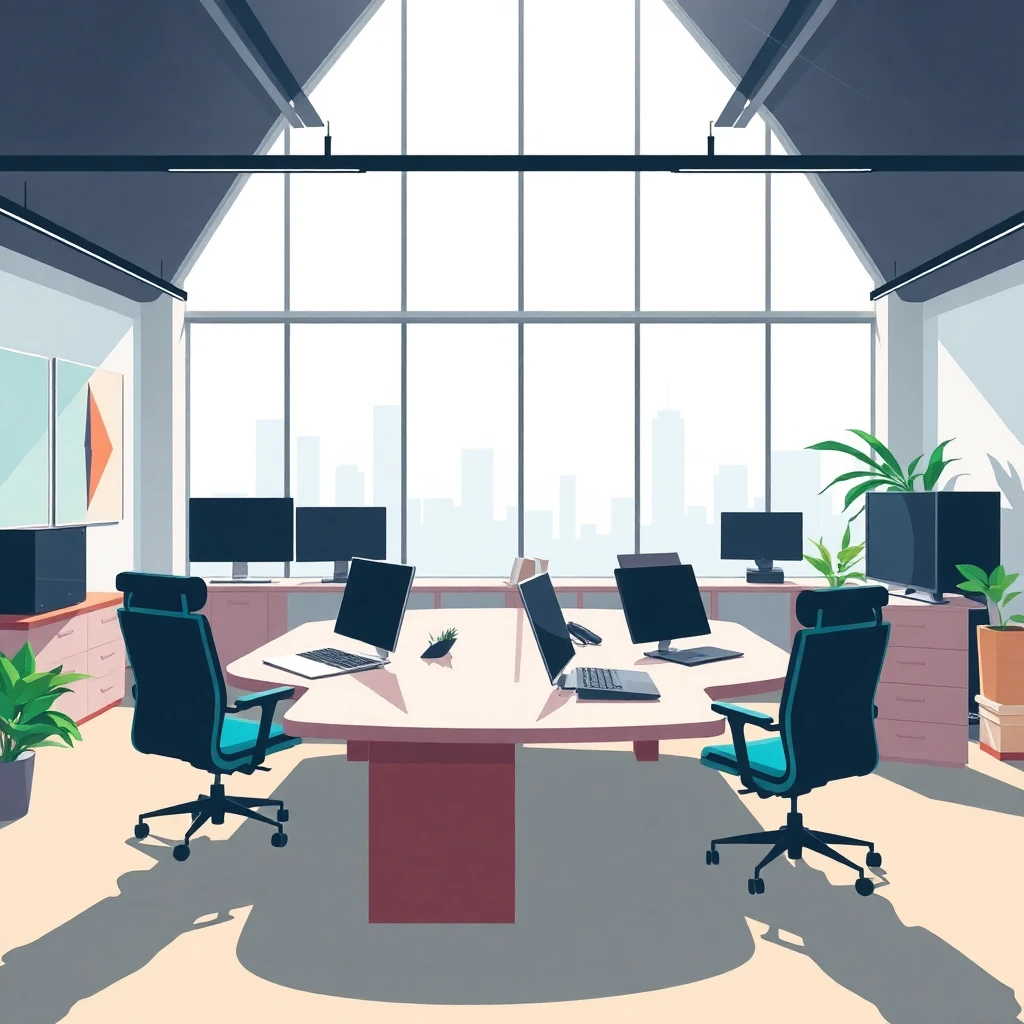 Premium office setting