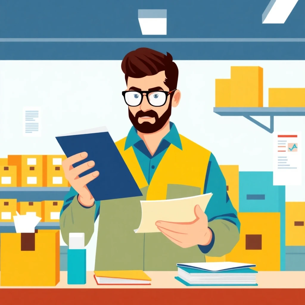 Detalle del trabajo de inspección de calidad