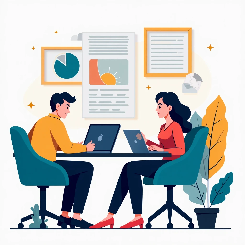 Colaboración en la oficina