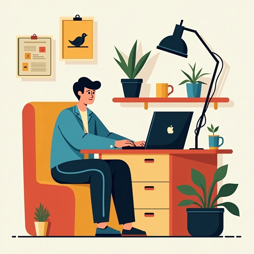 Trabajando desde casa