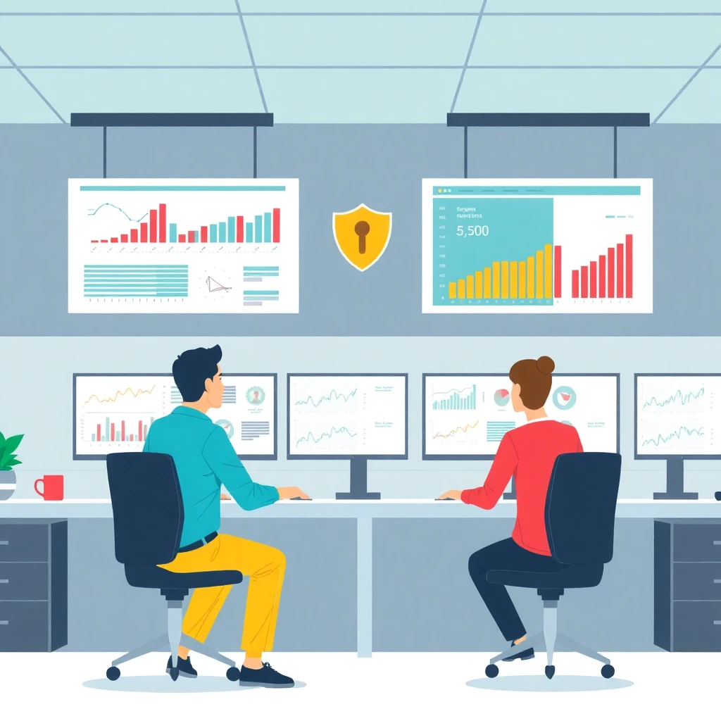 Oficina de seguridad moderna