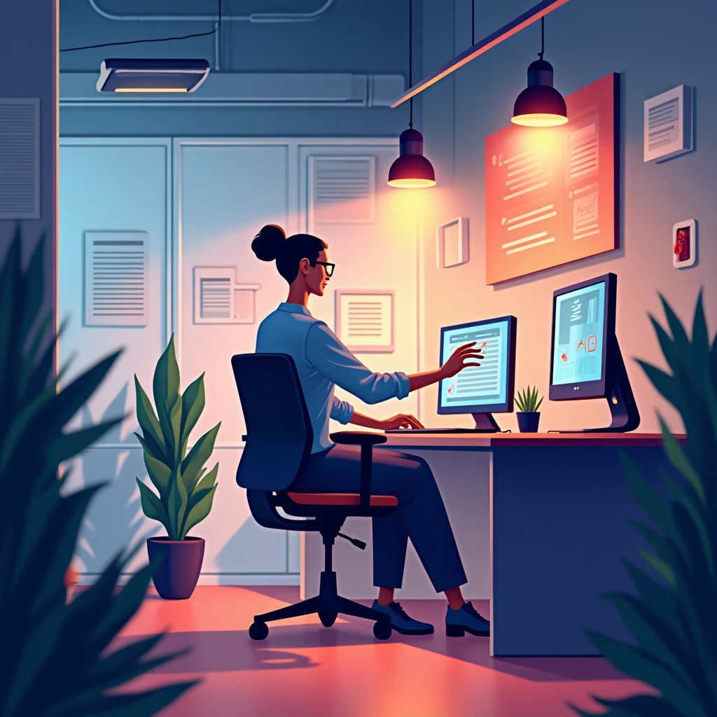 Premium workspace setup