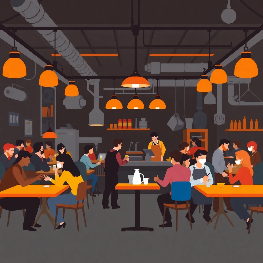 Restaurant dining area