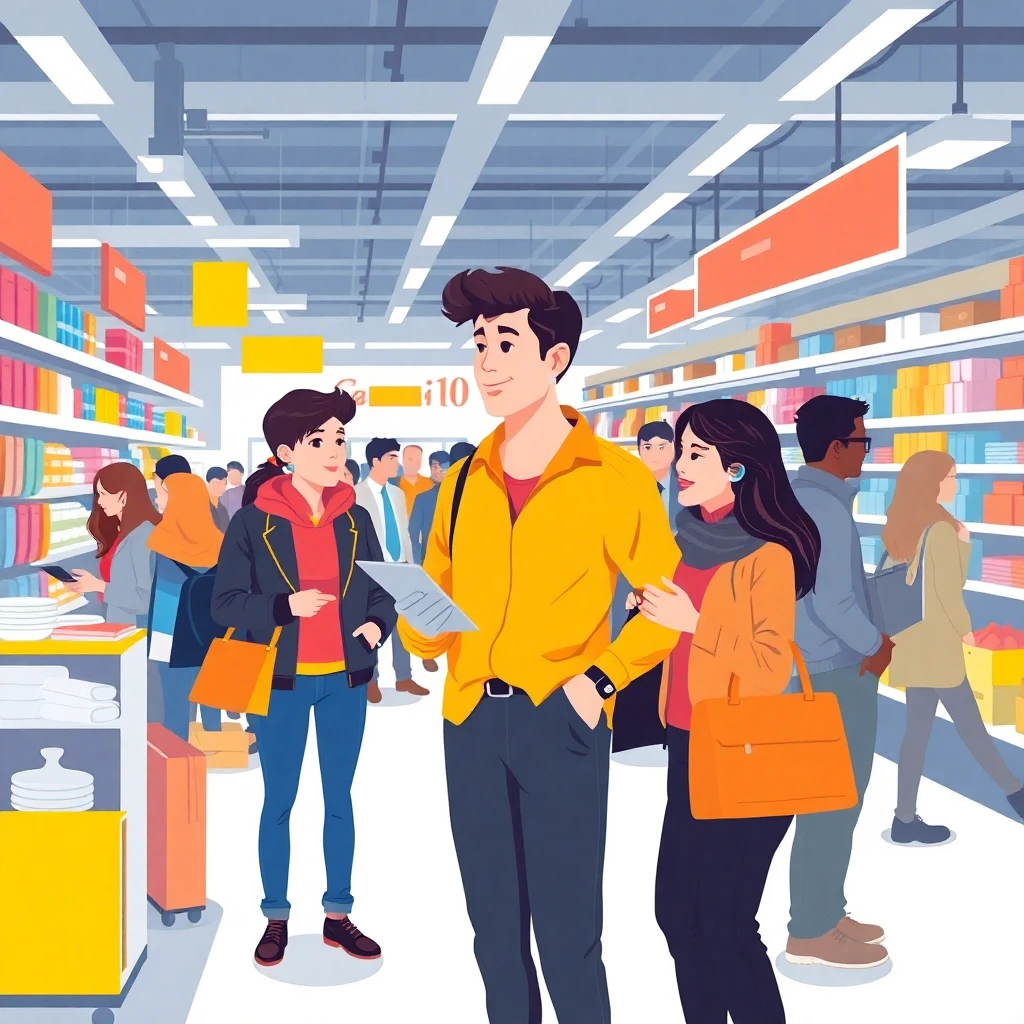 Retail advisor in action