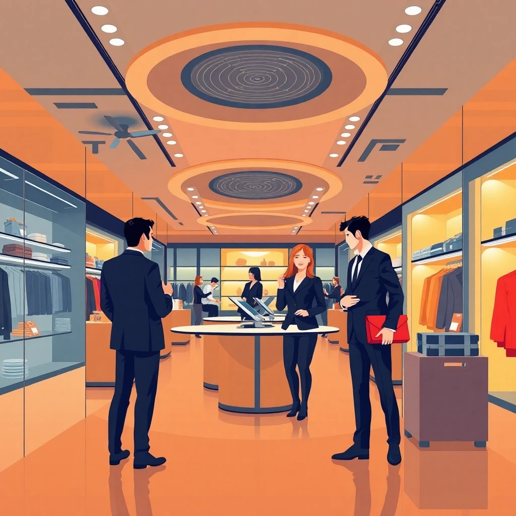 Premium retail environment