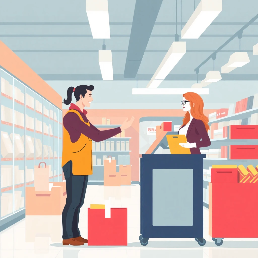 Friendly retail service