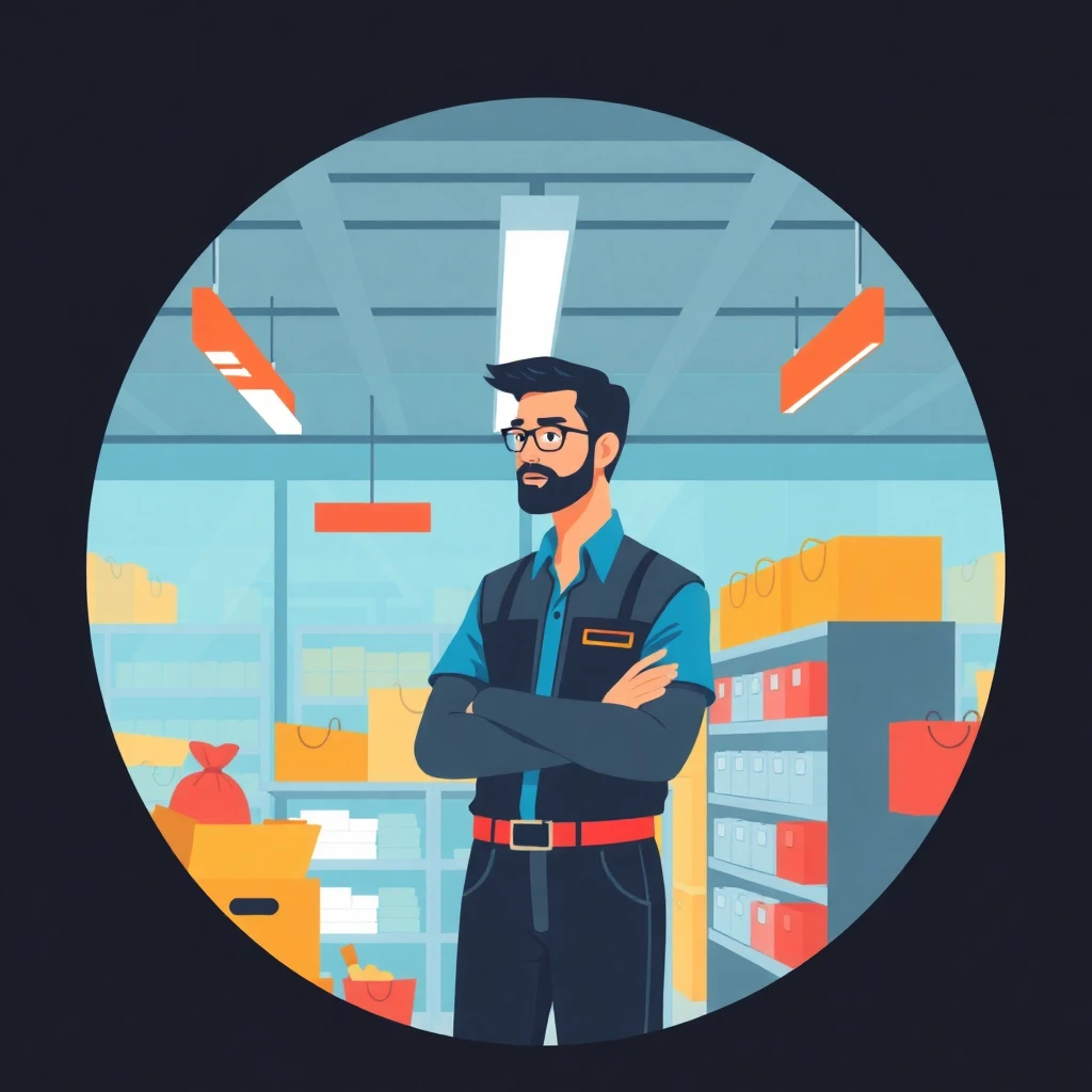 Mid-level retail manager