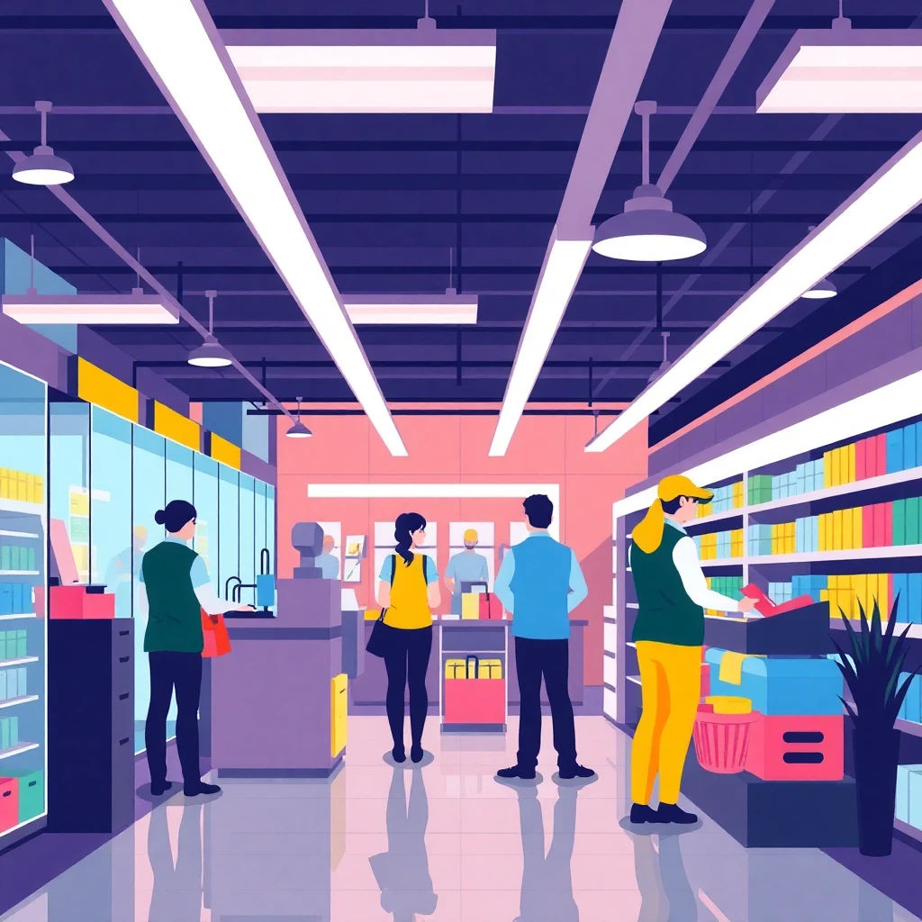 Retail job environment