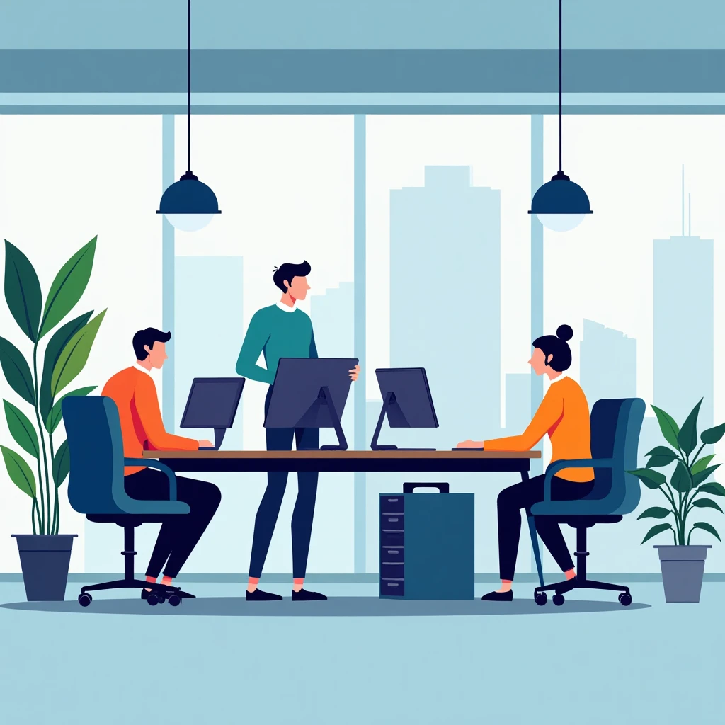 Hybrid work environment