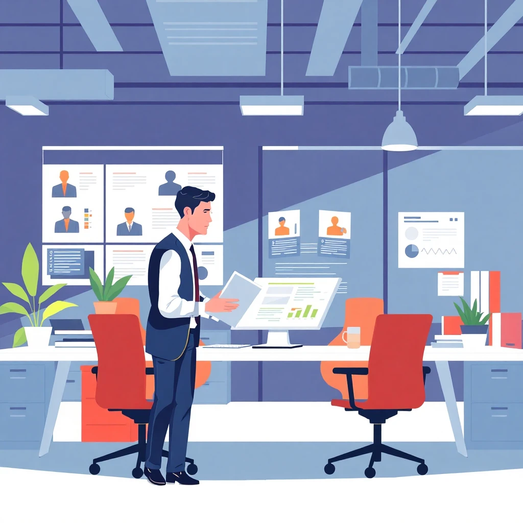 Reviewing managerial job listings