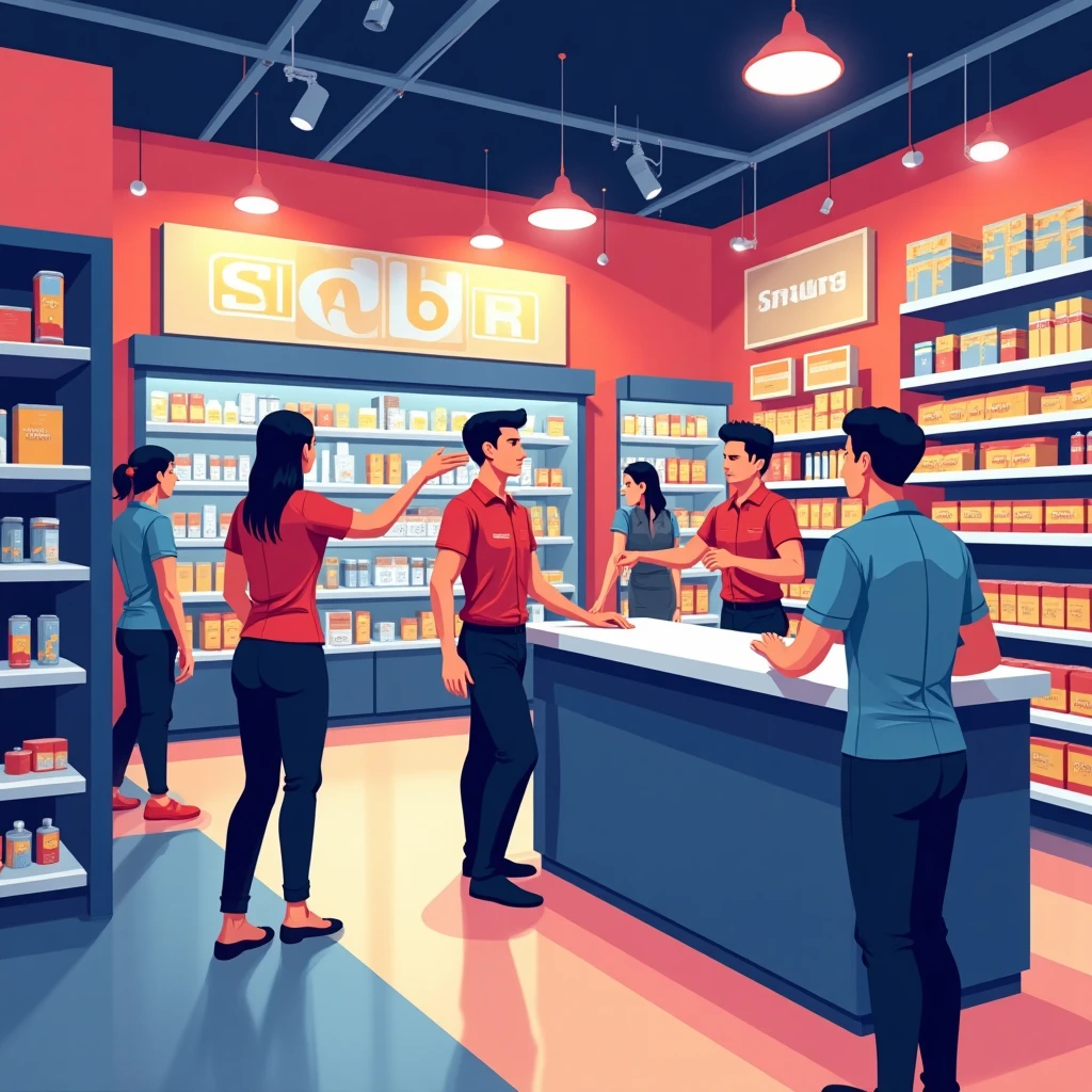 Retail sales environment