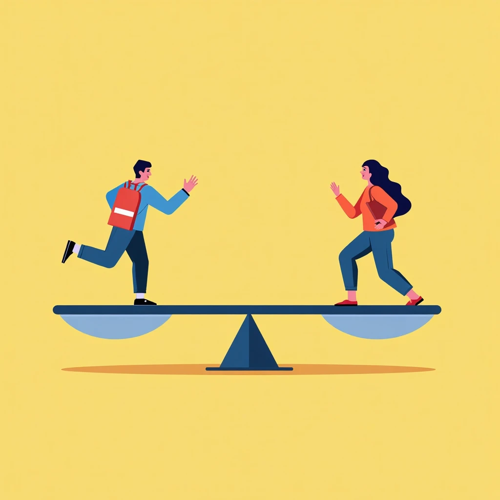 Comparação de opções de carreira