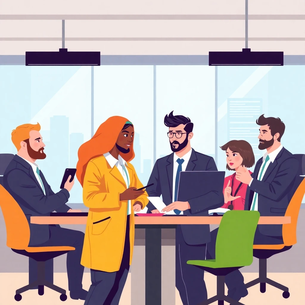 Team of security professionals