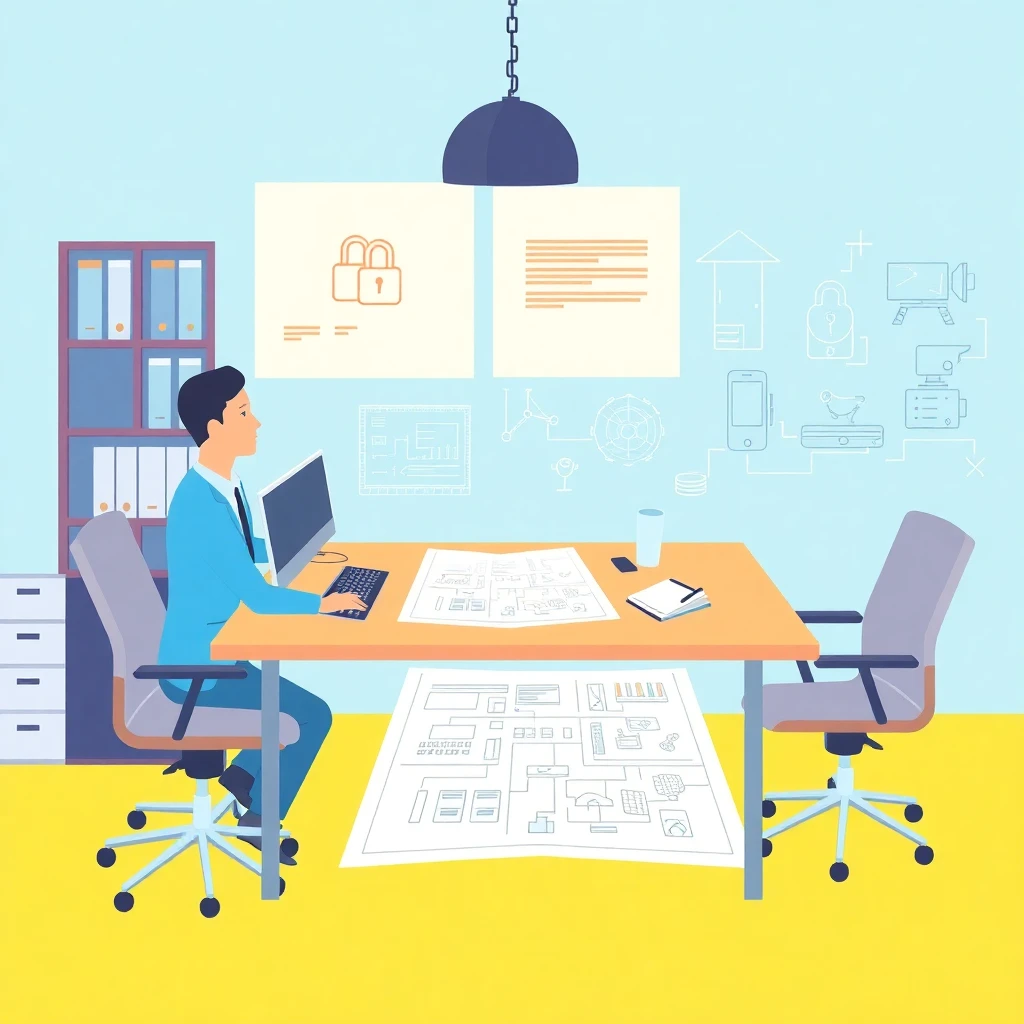 Security Systems Engineer workspace