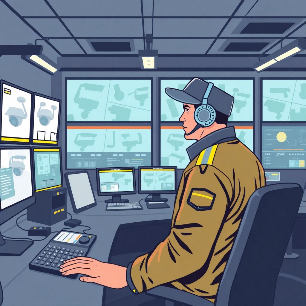 Unarmed Security Guard Monitoring