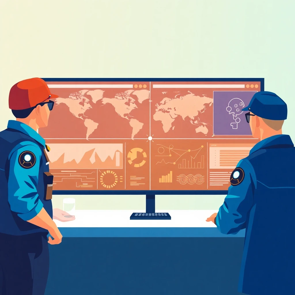 High-tech security monitoring