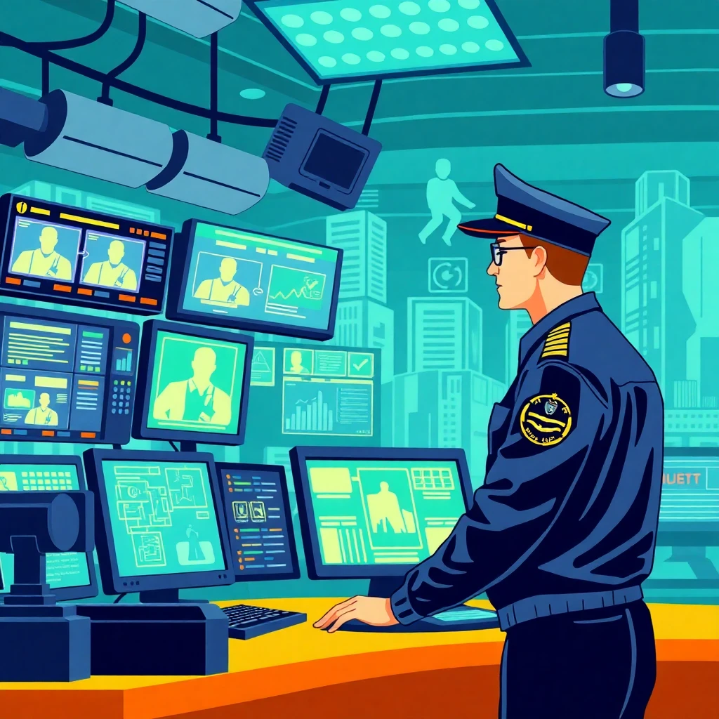 Tech-savvy security control center