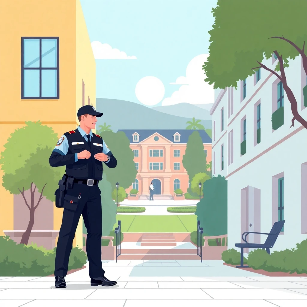 Campus security setting