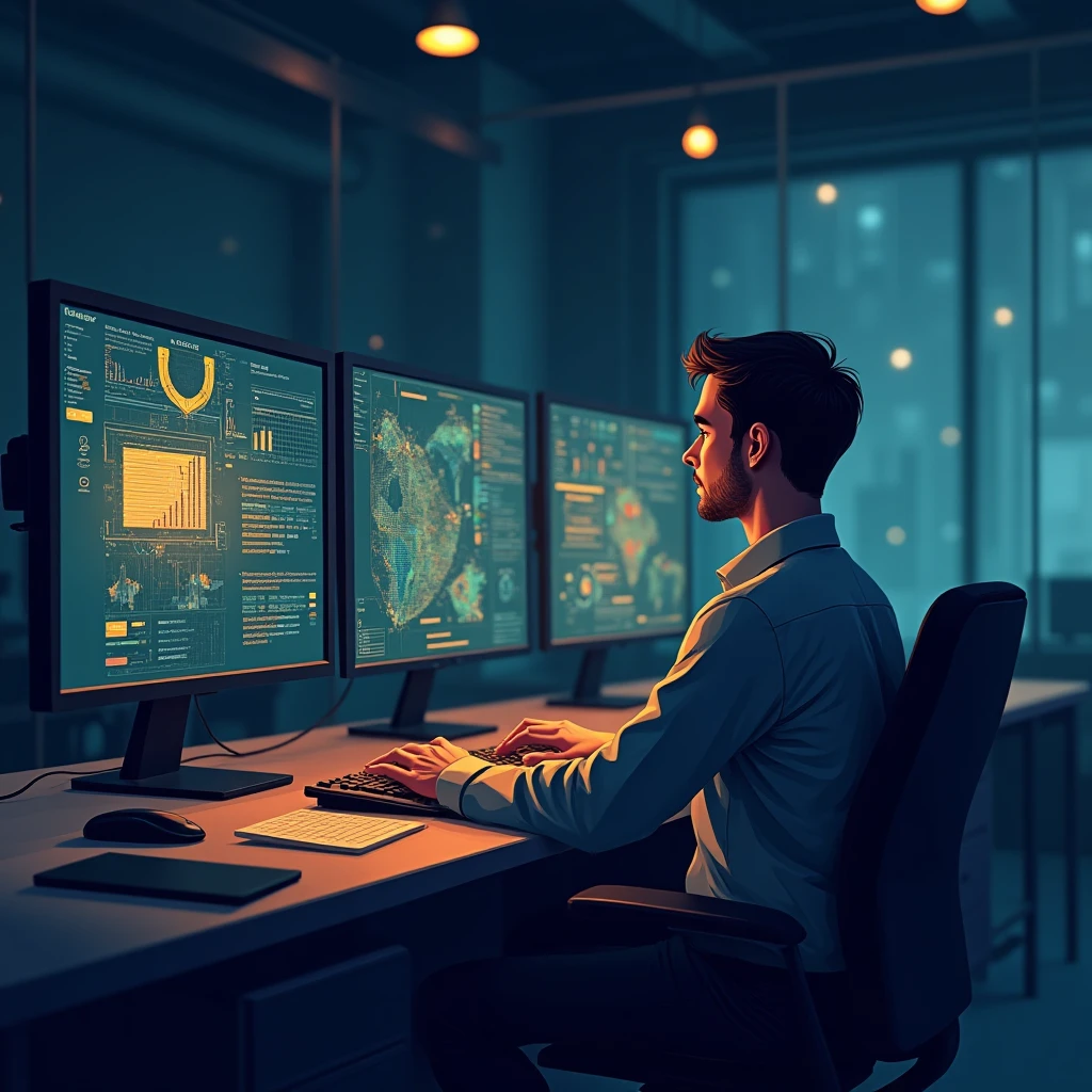 High-tech security monitoring