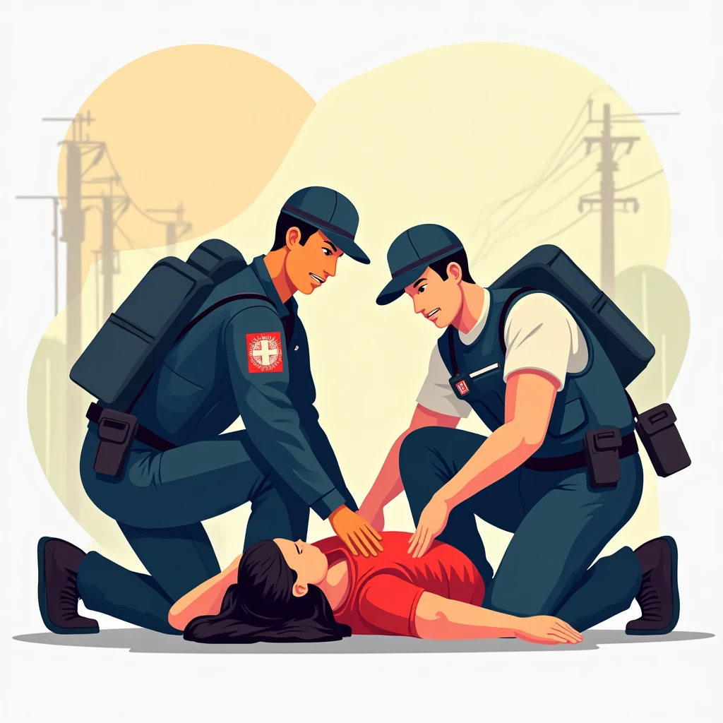 Security Officer with EMT duties