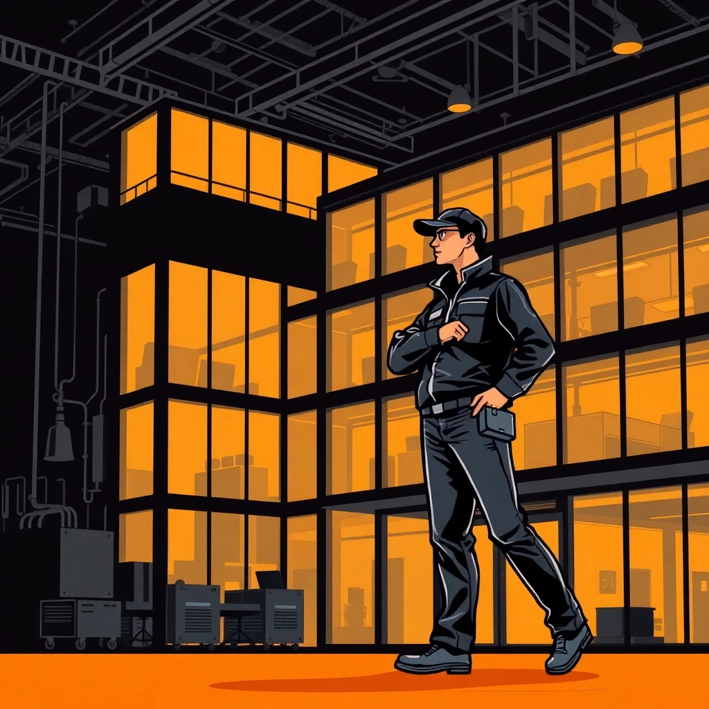 High-tech security patrol