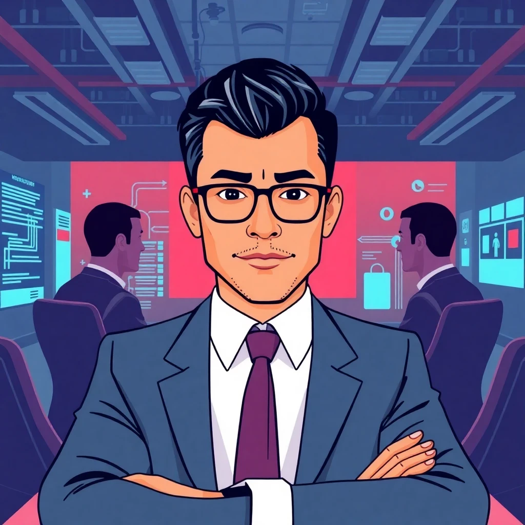 Consultor de seguridad en acción