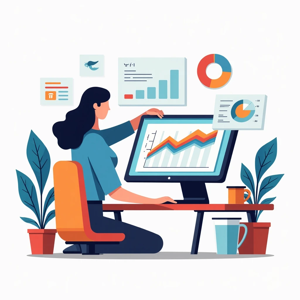 Reviewing project management charts