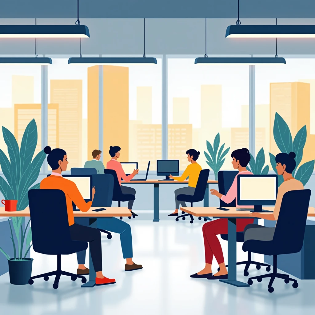 Hybrid working environment