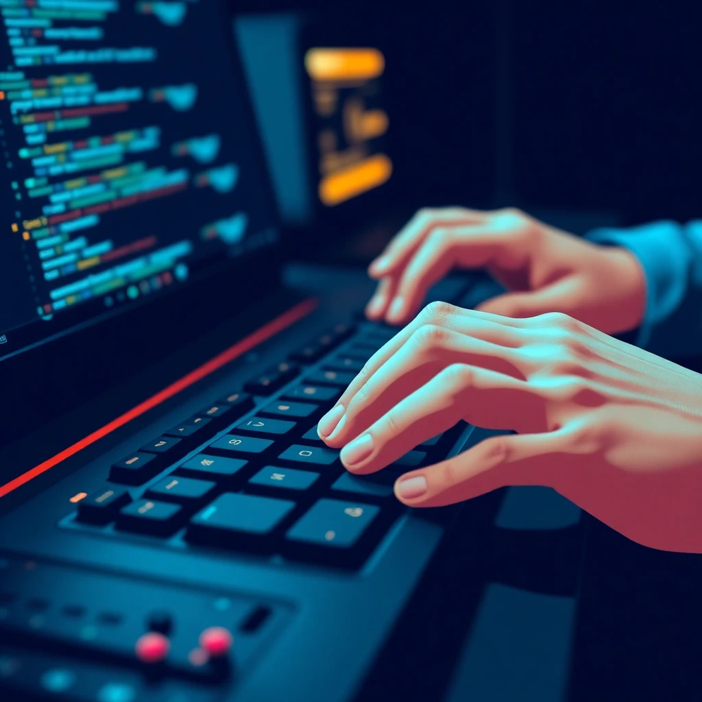 Coding close-up