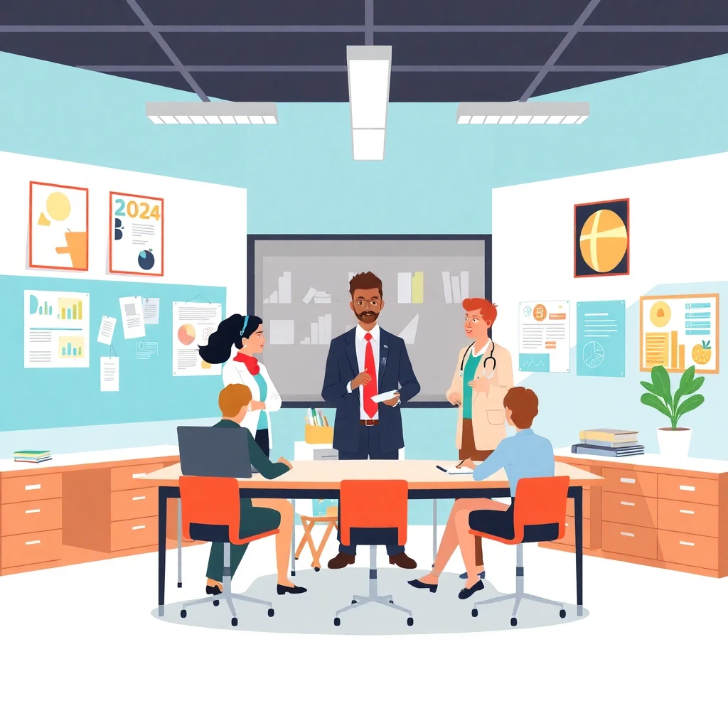 Teachers collaborating in Sharjah