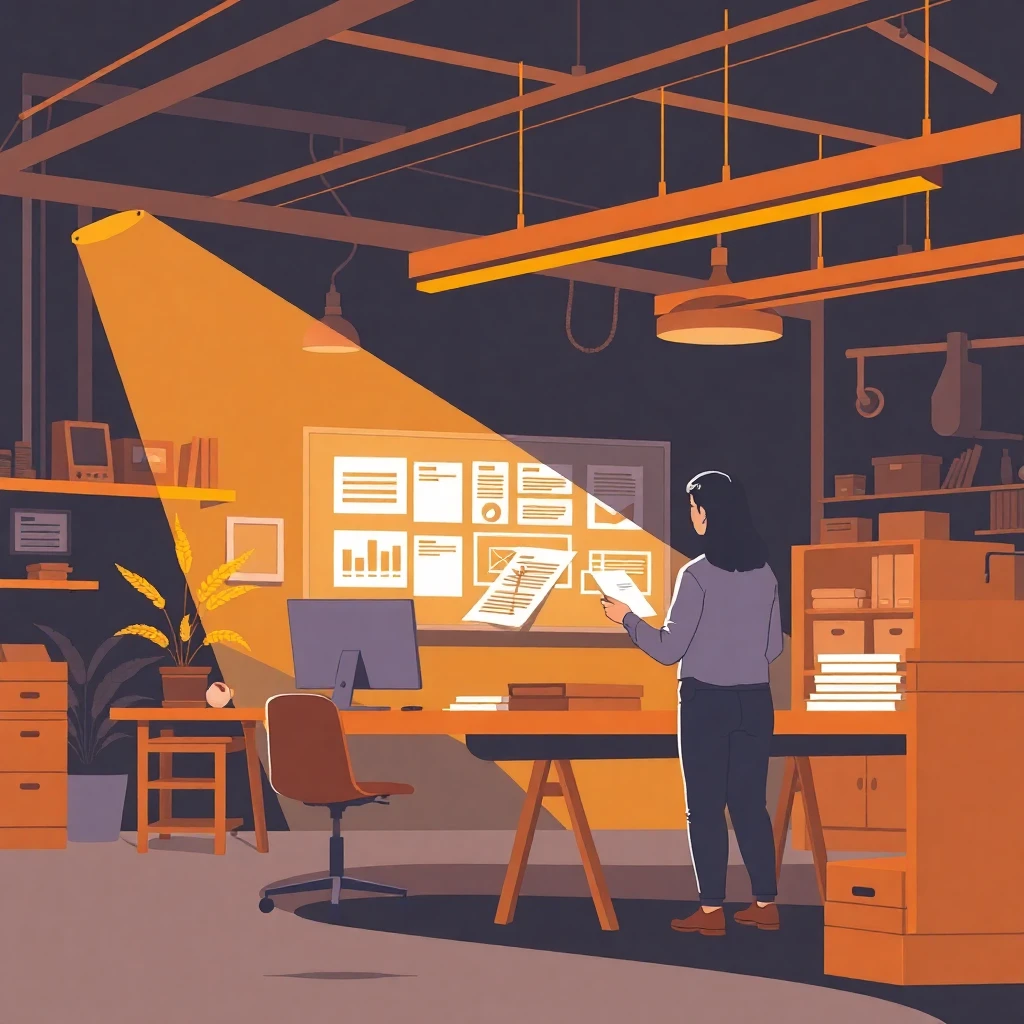 Teacher comparing classroom and online teaching