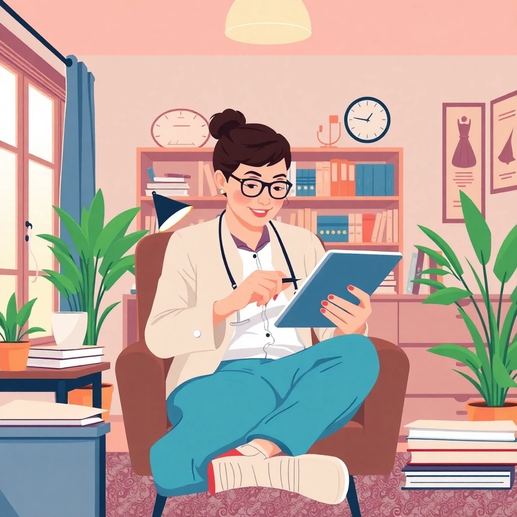 Remote teaching setup