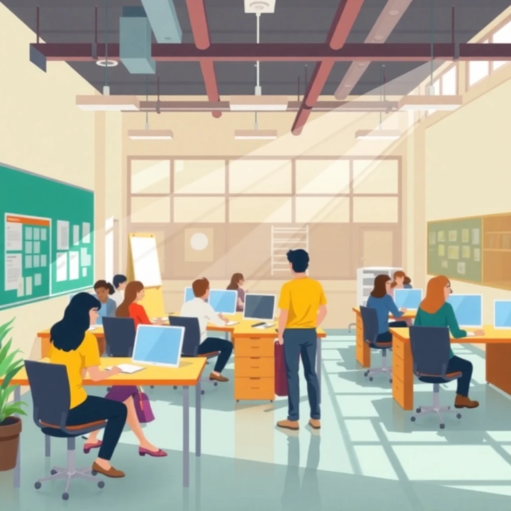 Interactive classroom setting