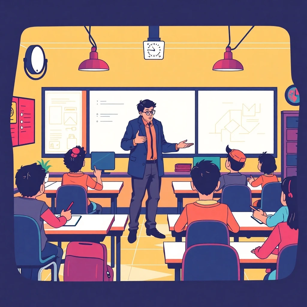 Engaging classroom environment