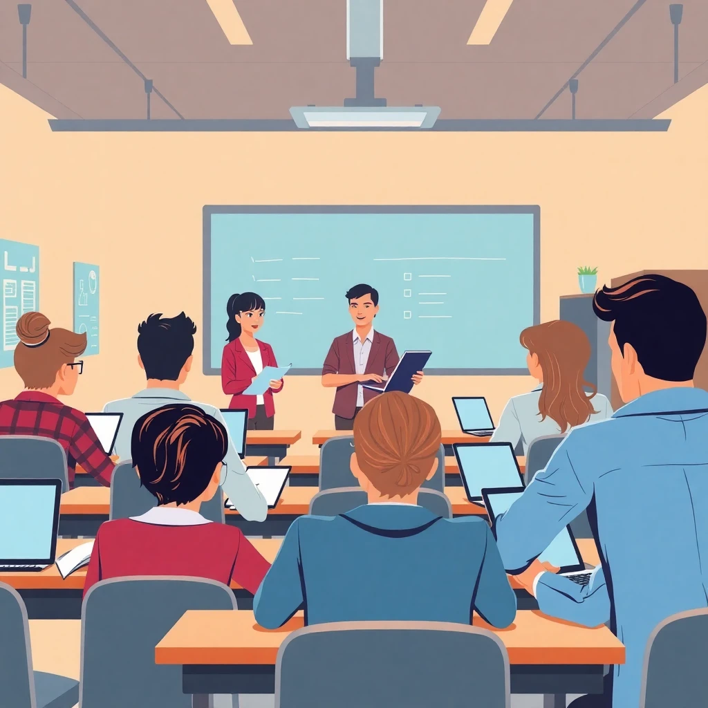 Interactive classroom setting