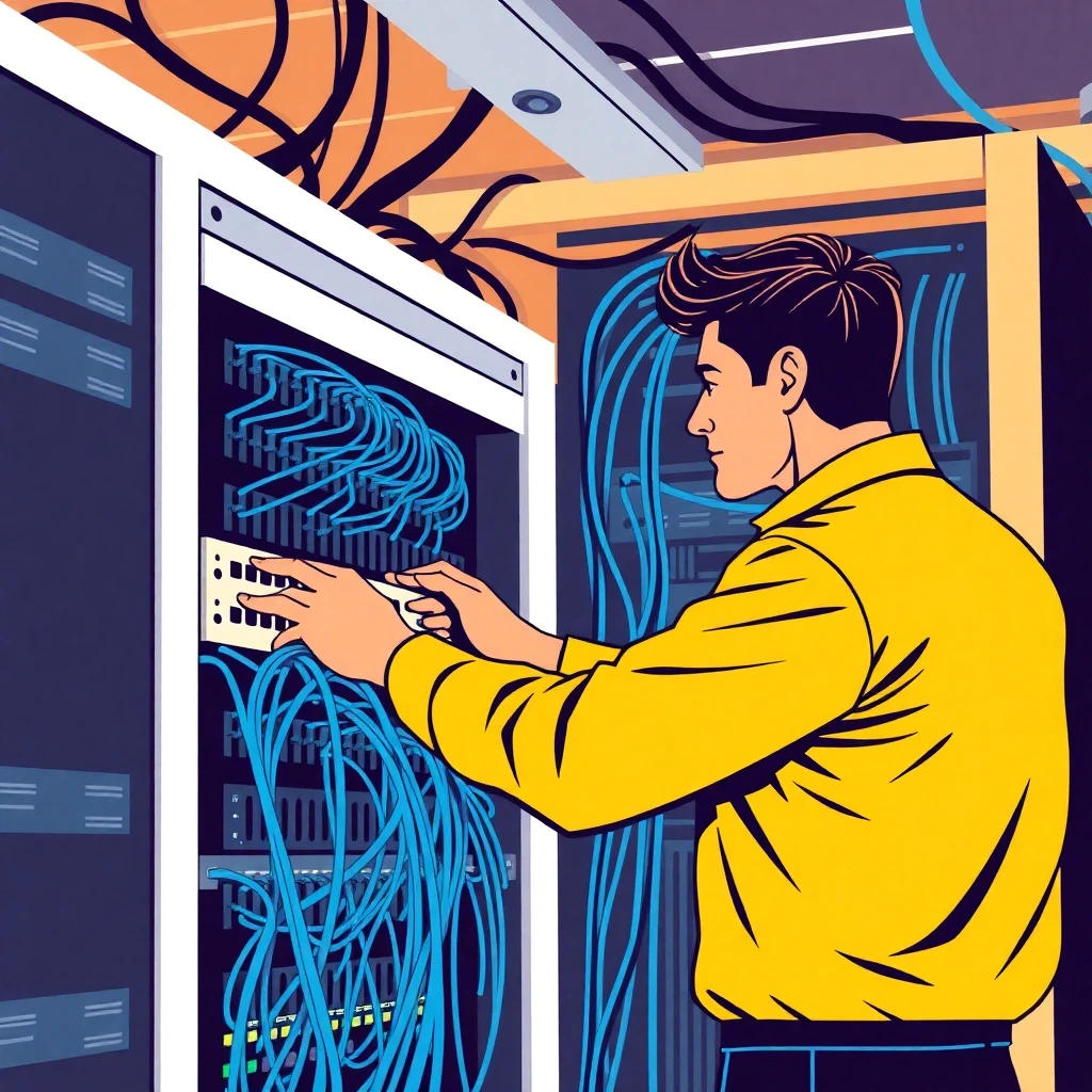 Network setup in progress